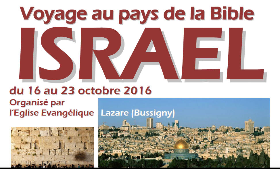 Voyage en Israël